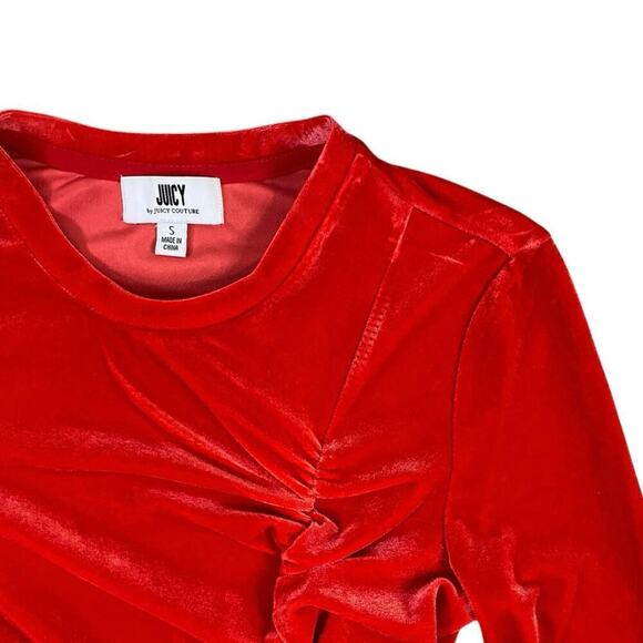 Juicy Couture Velvet Bodycon Mini Dress - S - Picture 4 of 5